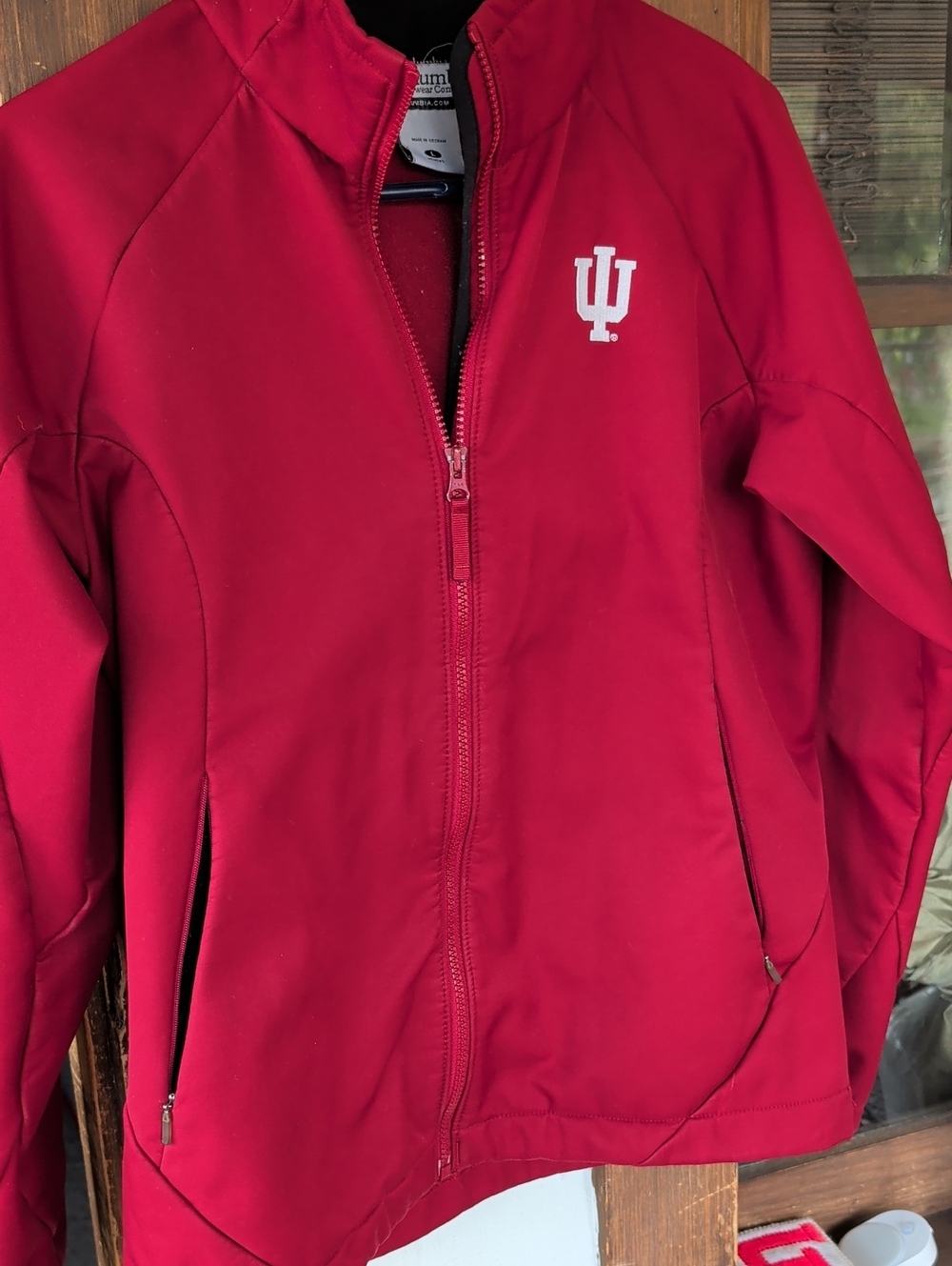 Indiana University Columbia Red Women's Softshell  Jacket